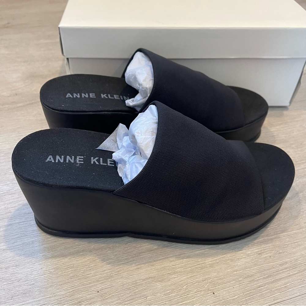 Anne Klein Wedge Platform Sandals